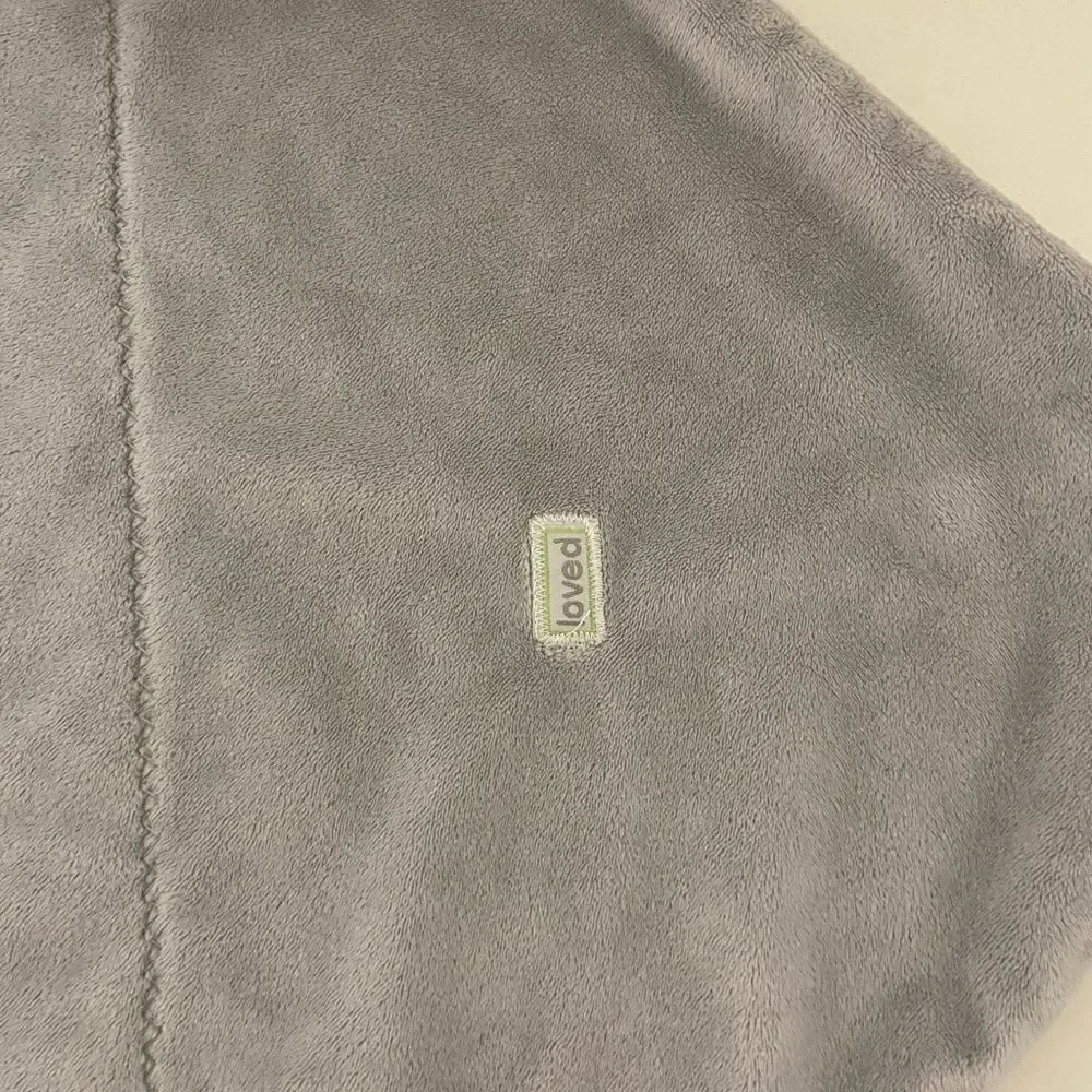 Precious Firsts Carter’s Gray Elephant Security Blanket Lovey Loved Rattle Stars